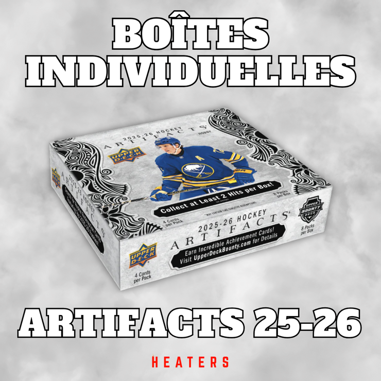 1 Boîte Artifacts 25-26