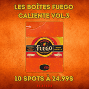 Break #FUEGOC051 - 1 Boîte Fuego Caliente (Vol.3) - ÉQUIPES ALÉATOIRES - 10 SPOTS