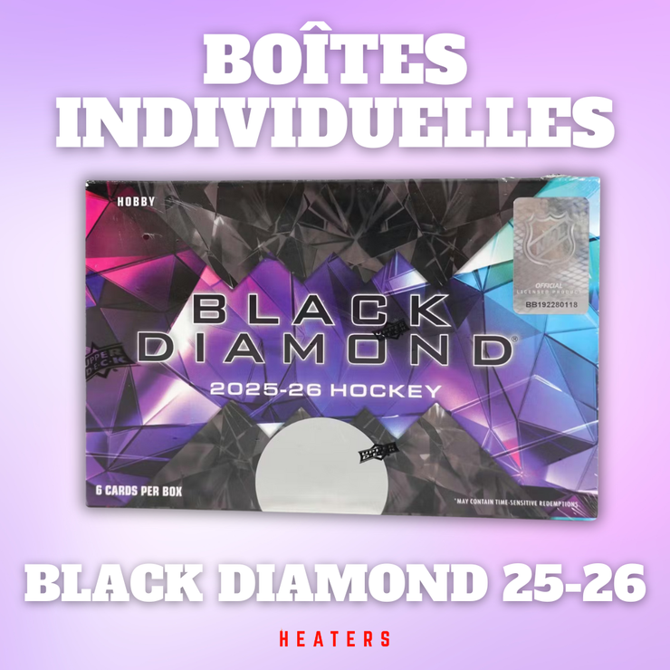 1 Boîte Black Diamond 25-26