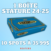 Break #STAT041 - 1 Boîte de Stature 24-25 - ÉQUIPES ALÉATOIRES - 10 Spots